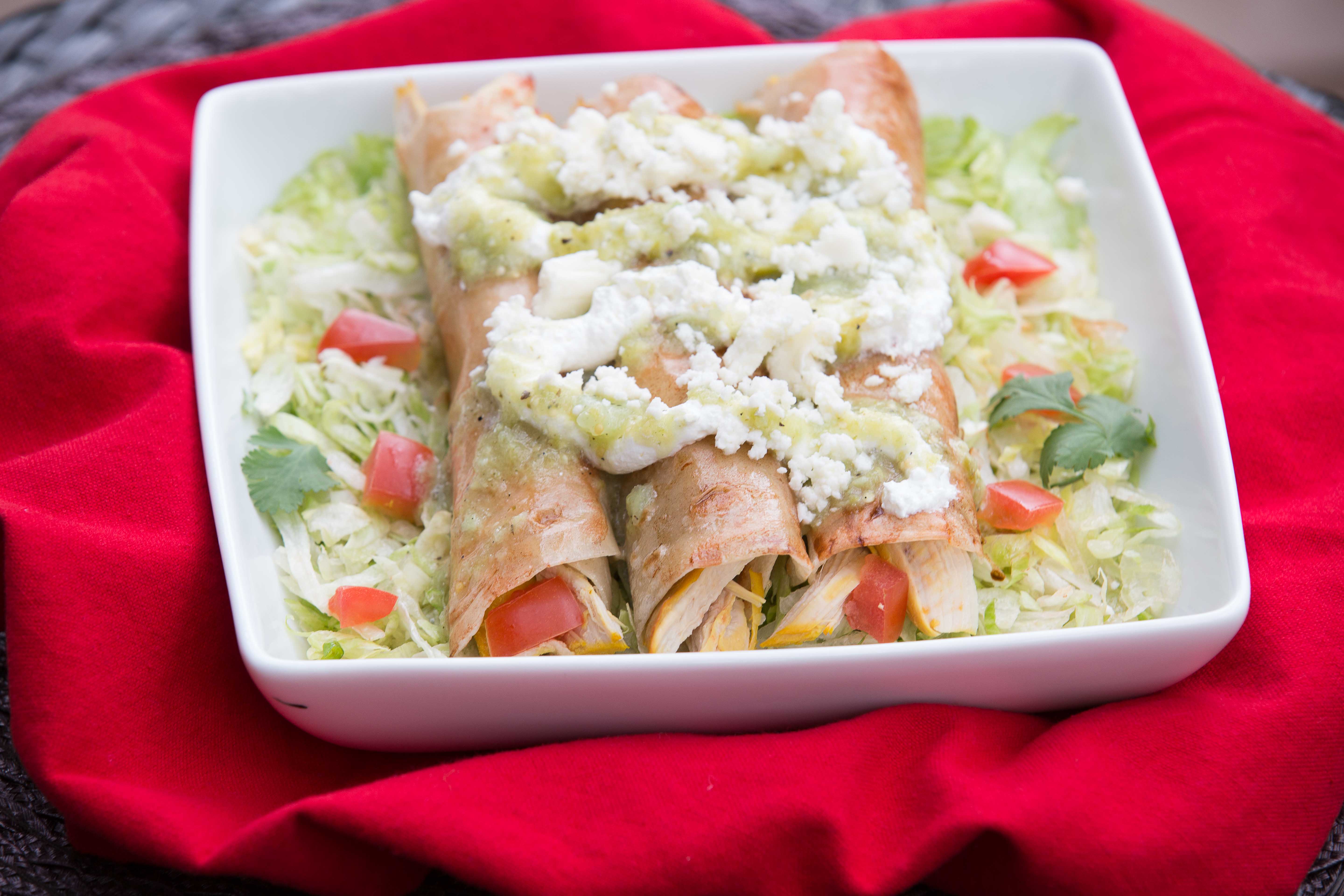 Chicken Flautas